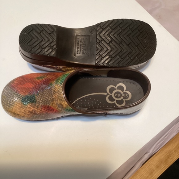 SANITA Danish Clogs Size 40 US 9-9.5 NURSE, WAITRESS Shoes 👞 - Picture 6 of 10